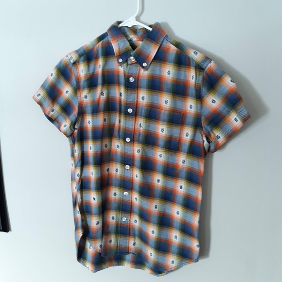 Gap Mens Small Plaid Button Down - Picture 2 of 4